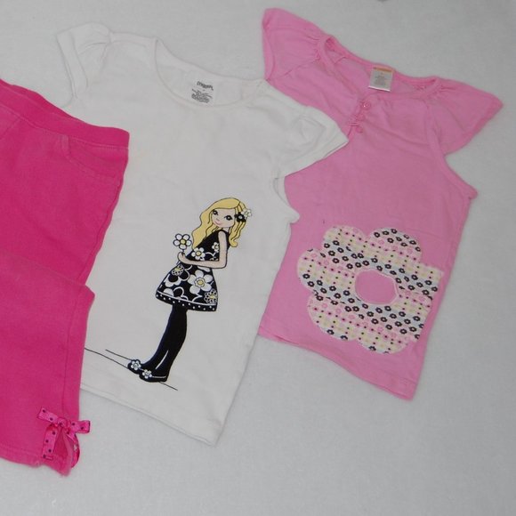 Ensemble Pull Et Bonnet Gymboree - Taille M/L Fille - Couleur Corail à Paillettes, Neuf Sans étiquettes